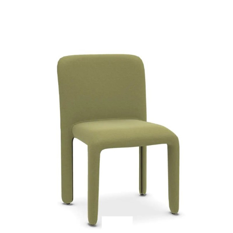 Molteni - Glove-Up chair in green apple fabric