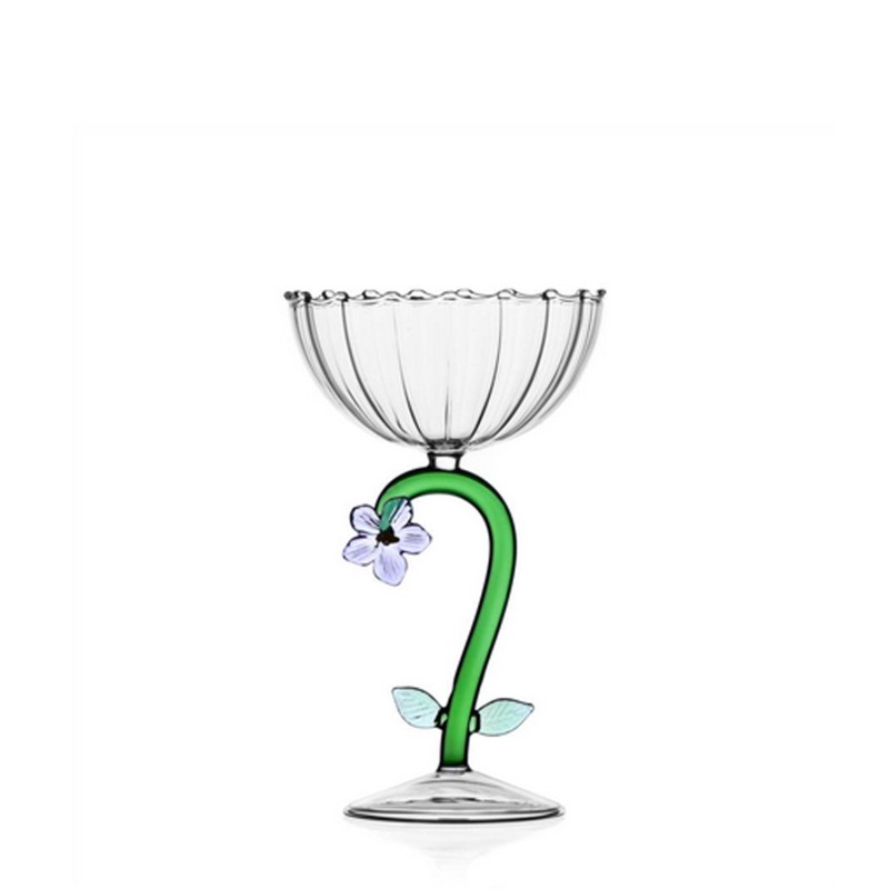 Ichendorf Coppa champagne ottica fiore lilla Longho deisgn palermo