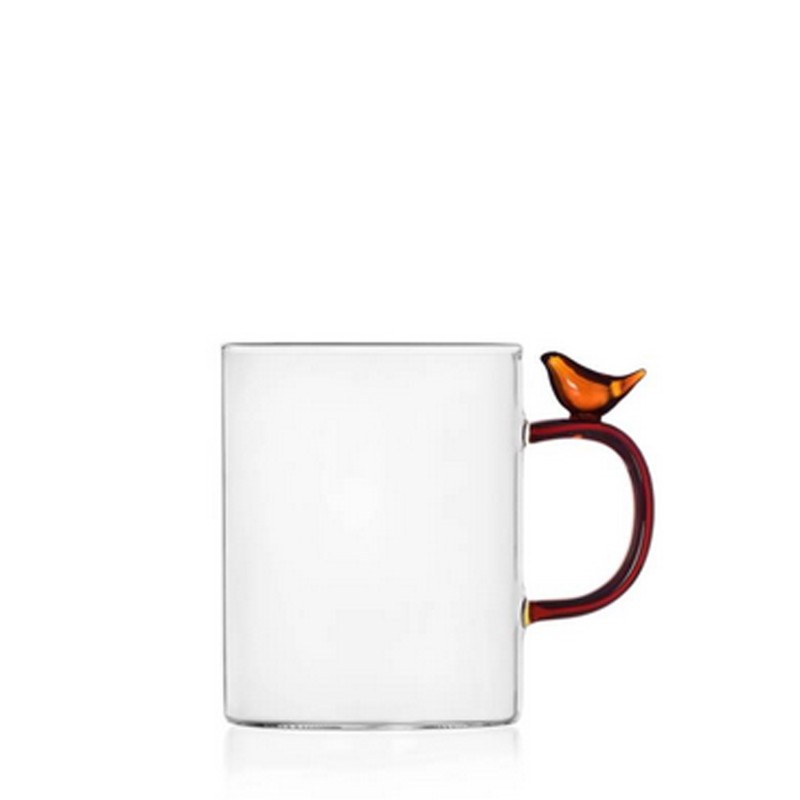 Ichendorf  Mug uccellino ambra Longho design palermo