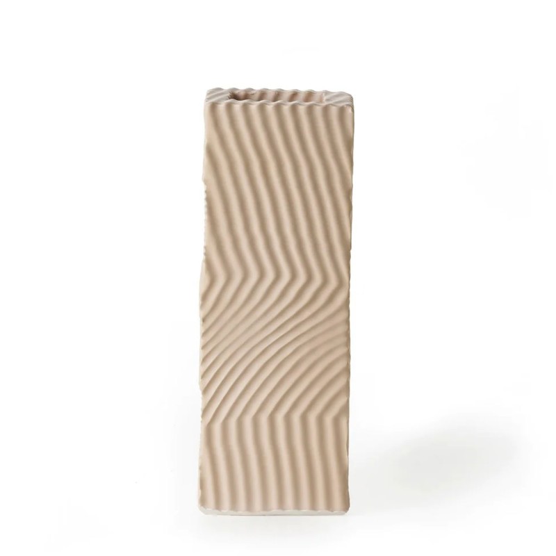 Bitossi Ceramiche Wiggle medium square vase Longho Design Palermo