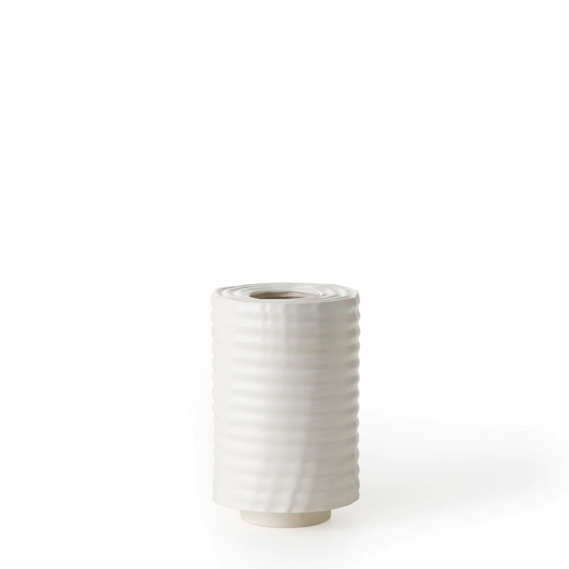 Bitossi Ceramiche Vaso rotondo medio Wiggle Longho Design Palermo