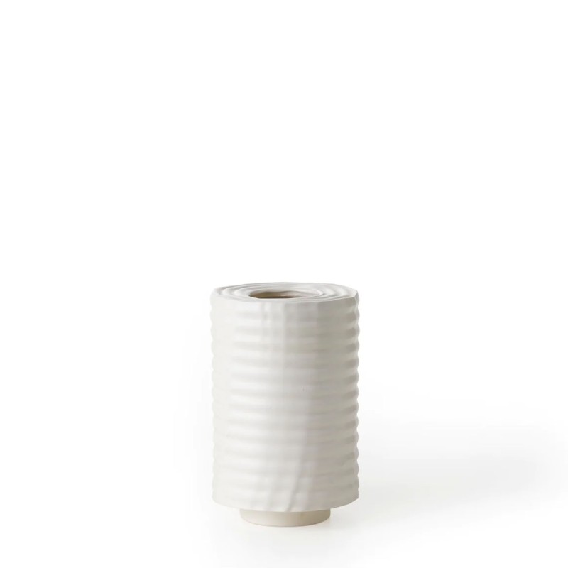 Bitossi Ceramiche Wiggle medium round vase Longho Design Palermo