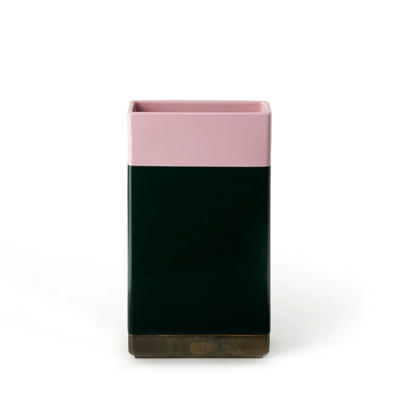 Bitossi Ceramiche - Vase pink and green