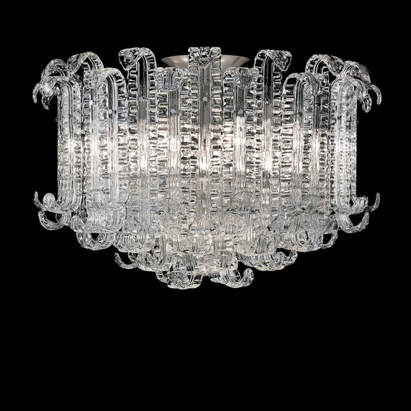 Barovier&Toso Lampada da soffitto New Felci Longho design palermo