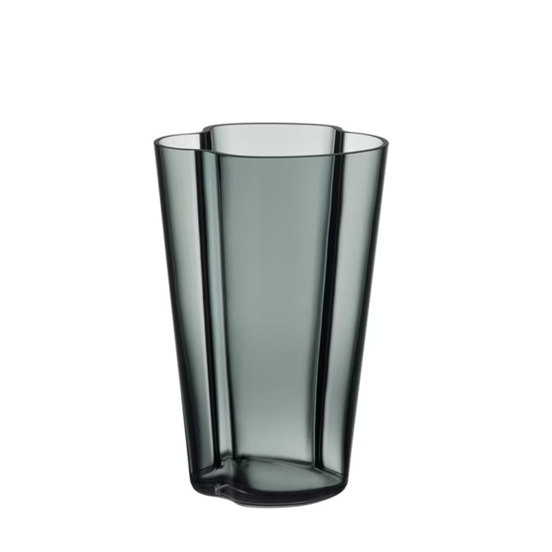 Iittala Alvar Aalto vase 220mm dark grey Longho Design Palermo