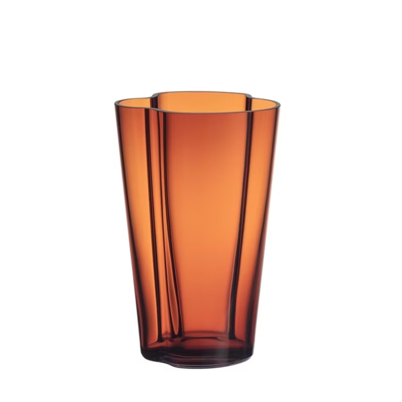 Iittala Alvar Aalto vase 220mm copper Longho Design Palermo