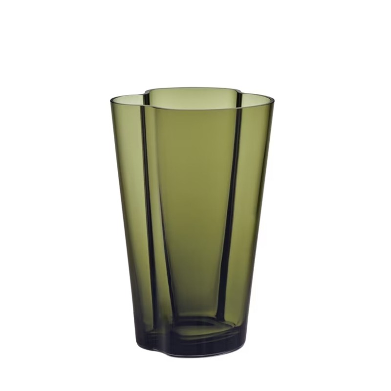 Iittala Alvar Aalto vase 220mm moss green Longho Design Palermo