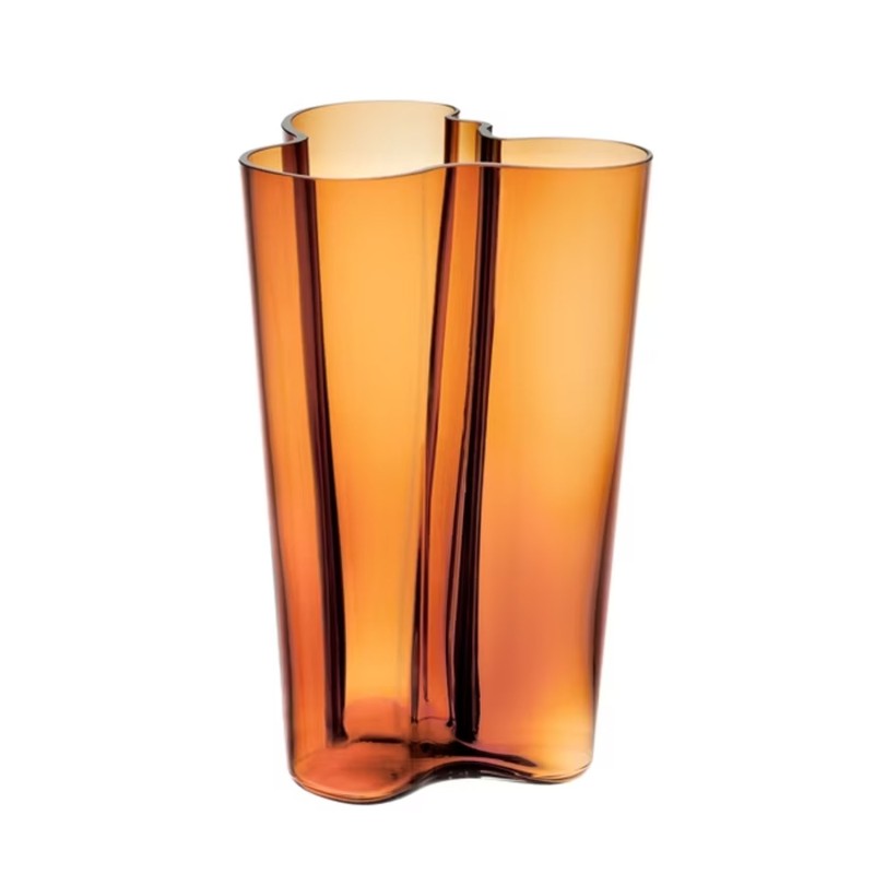 Iittala Alvar Aalto vase 251mm copper Longho Design Palermo