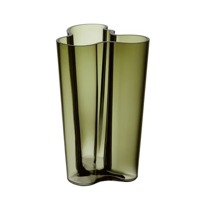 Iittala Alvar Aalto vase 251mm moss green Longho Design Palermo