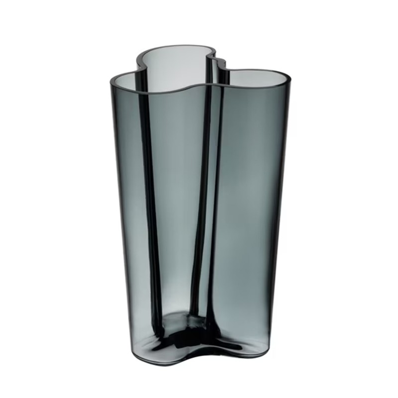 Iittala Alvar Aalto vase 251mm dark grey Longho Design Palermo