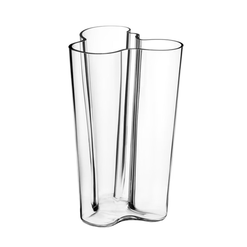 Iittala Alvar Aalto vase 251mm clear Longho Design Palermo