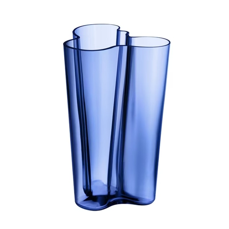 Iittala Alvar Aalto vase 251mm ultramarine blue Longho Design Palermo