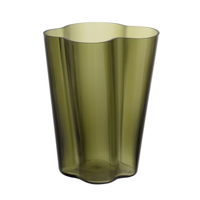 Iittala Alvar Aalto vase 270mm moss green Longho Design Palermo