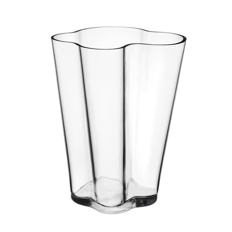 Iittala Alvar Aalto vase 270mm clear Longho Design Palermo