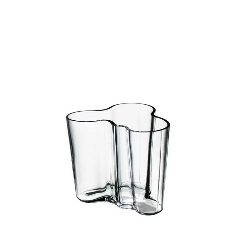 Iittala Alvar Aalto vase 95mm clear Longho Design Palermo