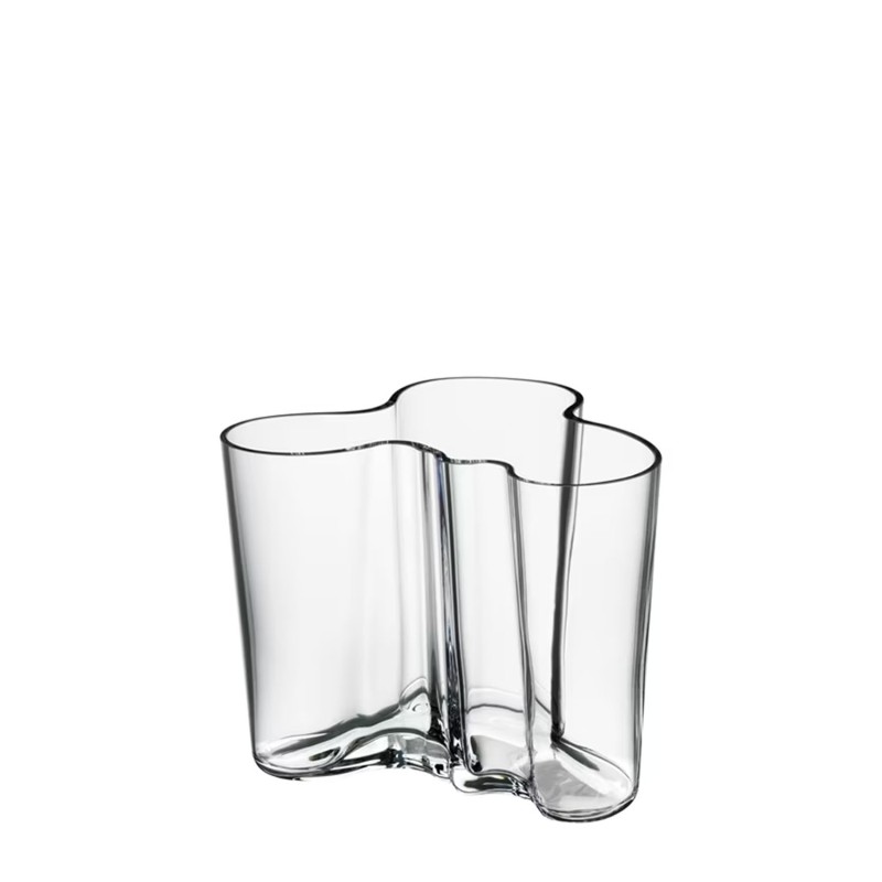 Iittala Alvar Aalto vase 120mm clear Longho Design Palermo