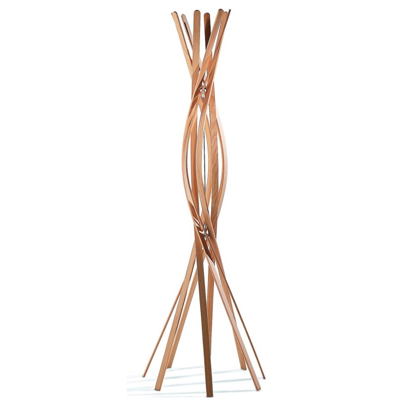 Horm - Twist natural beech coat hanger