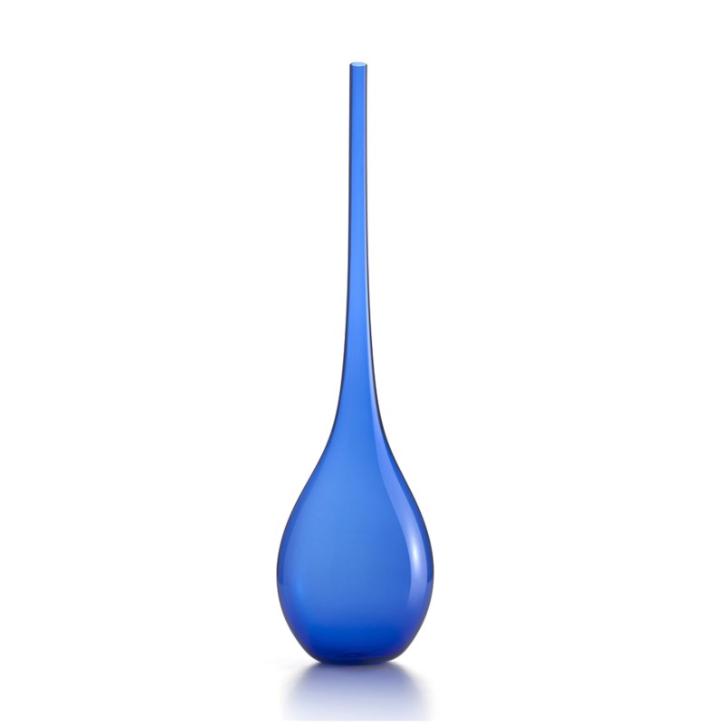 NasonMoretti Bolle tall vase 100 blue Longho Design Palermo