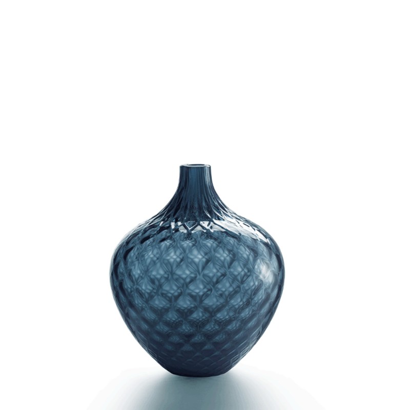 NasonMoretti Samarcanda small vase Air force blue Longho Design Palermo