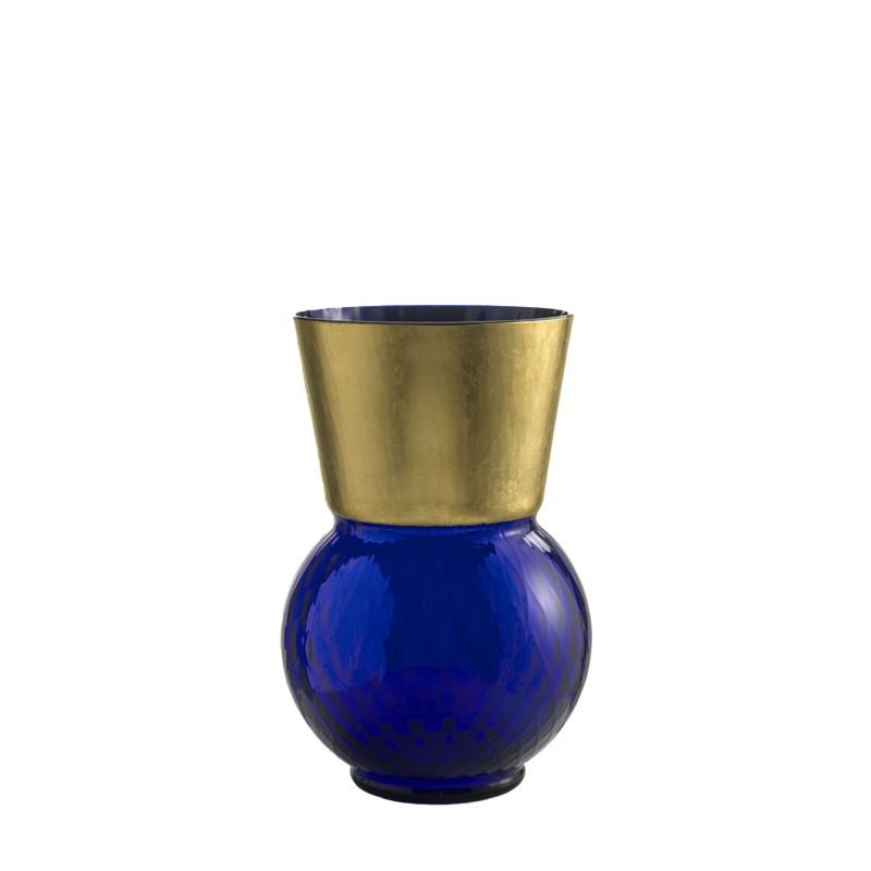 NasonMoretti Basilio large vase blue Longho Design Palermo