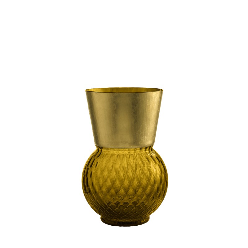 NasonMoretti Basilio large vase mustard Longho Design Palermo