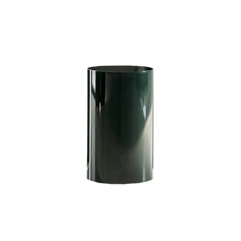 Minotti - Pilotis H55 coffee table in polished malachite metal