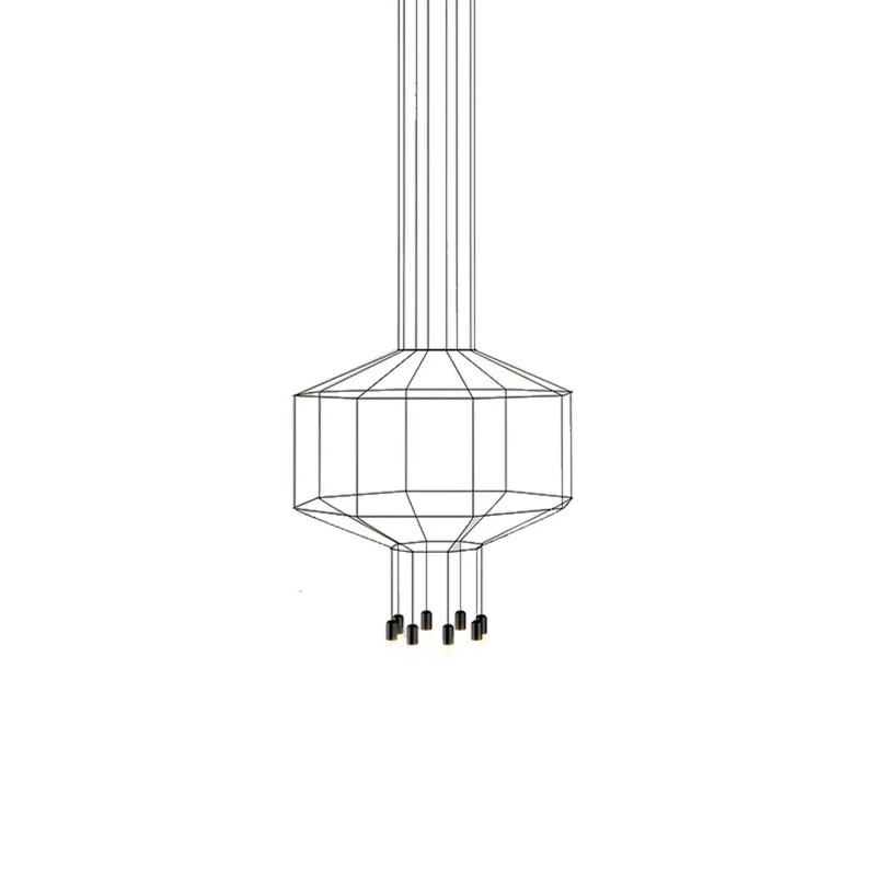 Vibia  Lampada a sospensione Wireflow 0301 LONGHO DESIGN PALERMO