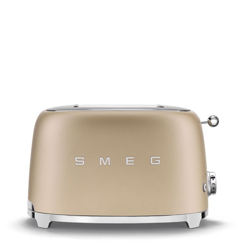 SMEG Toaster 2 slice matte champagne Longho Design Palermo