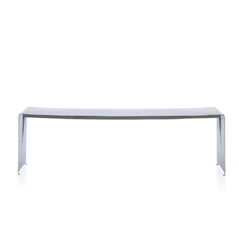 Mdf Italia - La Grande Table matt aluminum