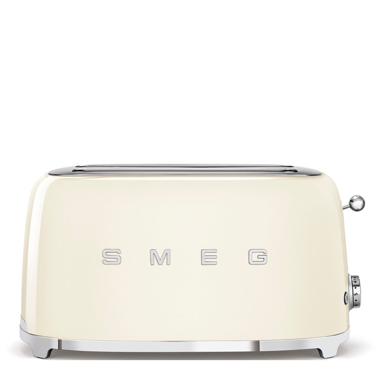 SMEG Toaster 2 extra-wide slots cream Longho Design Palermo