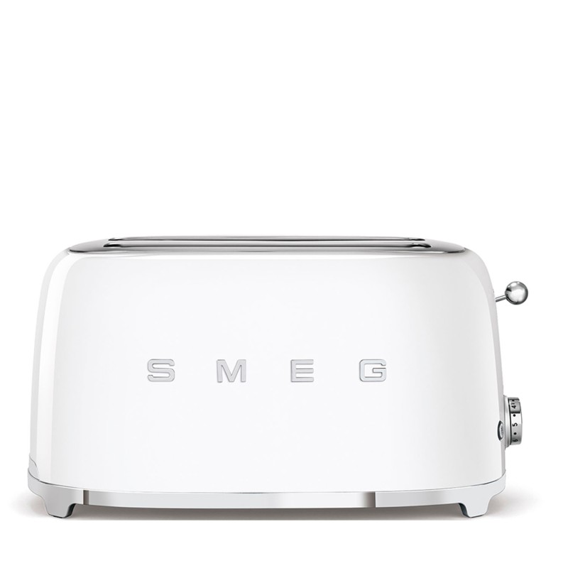 SMEG Toaster 2 extra-wide slots white Longho Design Palermo