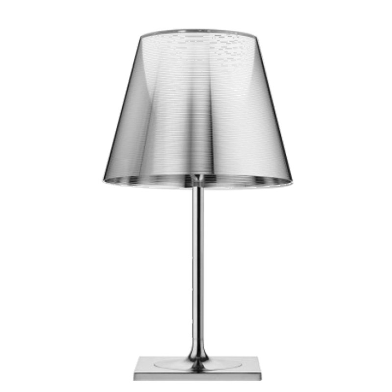 Flos Lampada da tavolo Ktribe T2 argento alluminizzato Longho design palermo