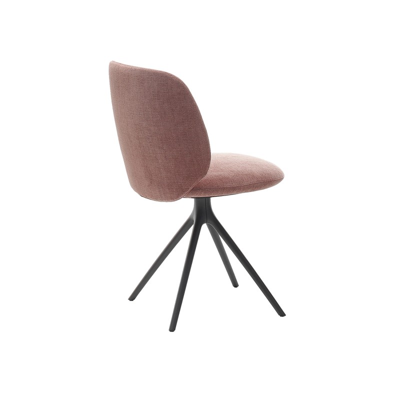 Mdf Italia – Sedia Universal Chair imbottita e base 4 razze Longho Design Palermo