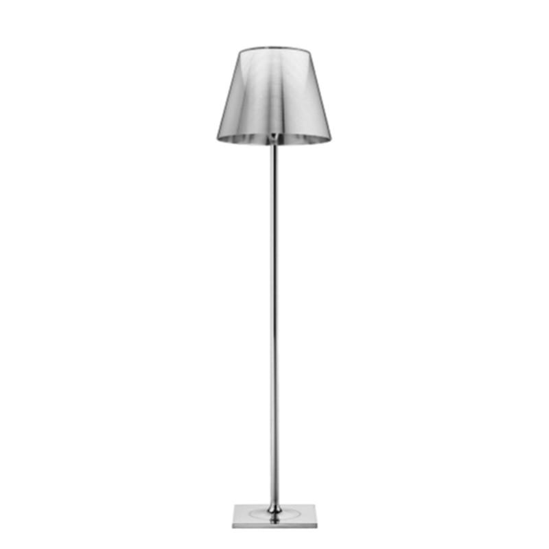 Flos Lampada da terra KTribe F2 argento alluminizzato Longho design palermo