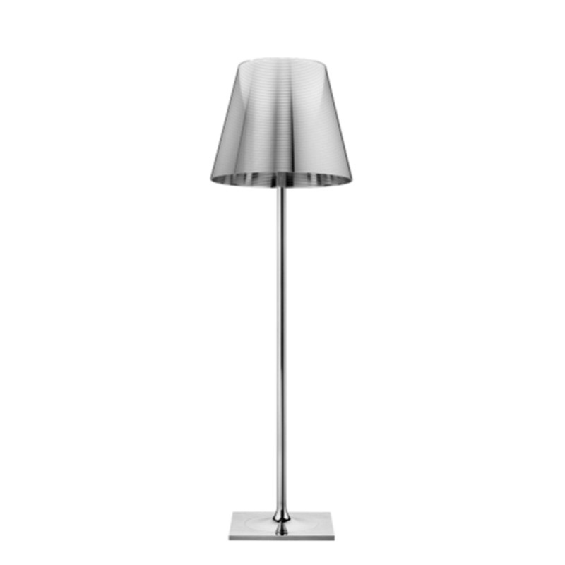 Flos Lampada da terra KTribe F3 argento alluminizzato Longho design palermo