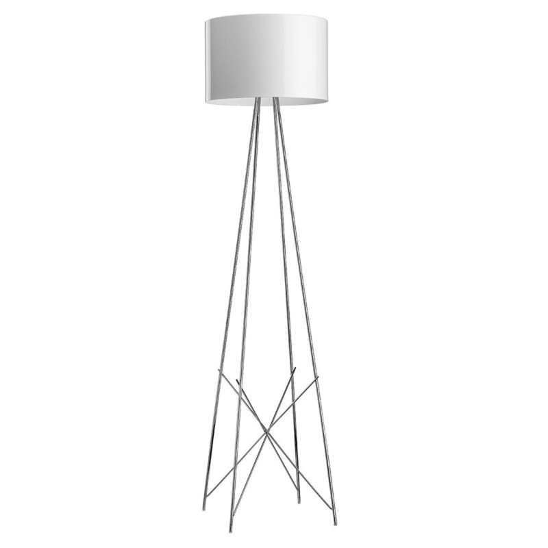 Flos Lampada da terra Ray F2 bianco Longho Design Palermo