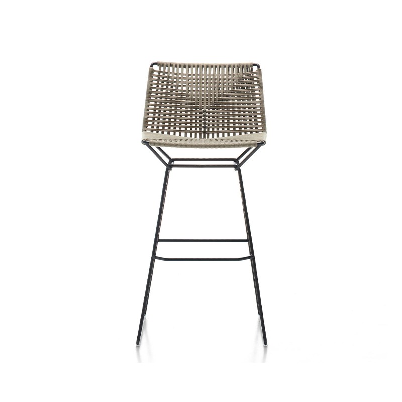 Mdf Italia - Sedia Neil Twist Stool H78 Longho Design Palermo