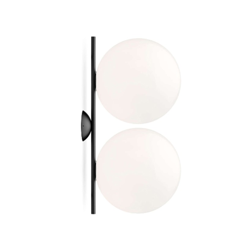 Flos Lampada da Parete IC CW2 Double Nera Longho Design Palermo