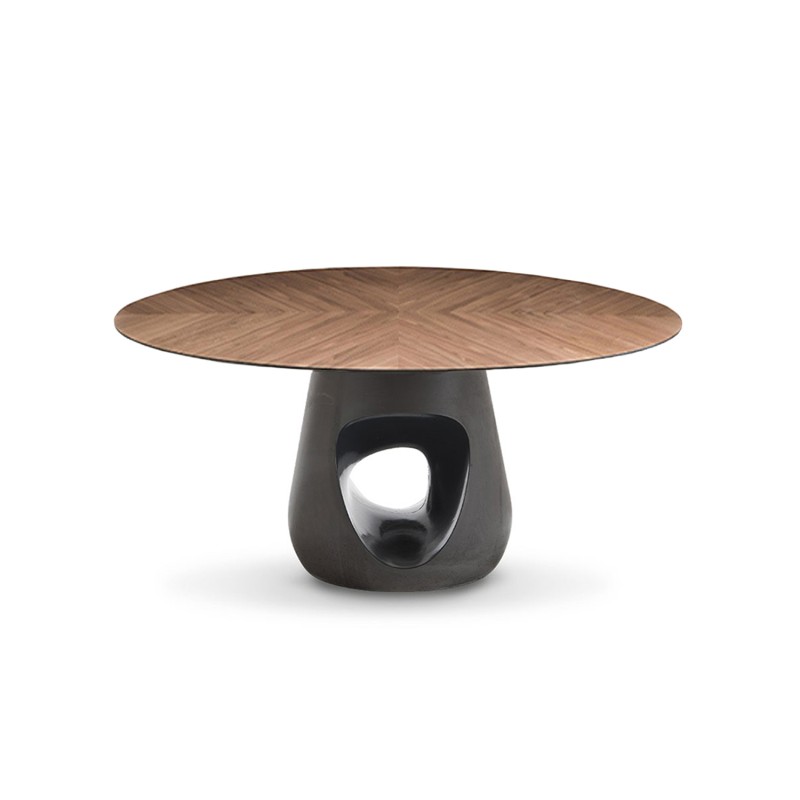 Horm - Barbara round wooden table