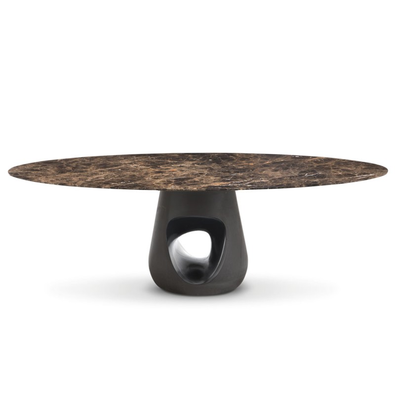 Horm - Barbara oval marble table