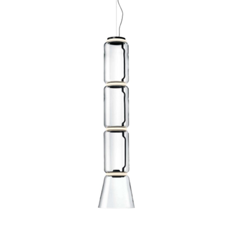 Flos  Lampada a sospensione Noctambule 3 Cilindro e Cono Longho design palermo