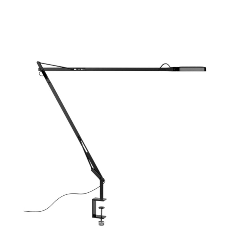 Flos Lampada Da Tavolo Kelvin Led Morsetto Nera Longho Design Palermo