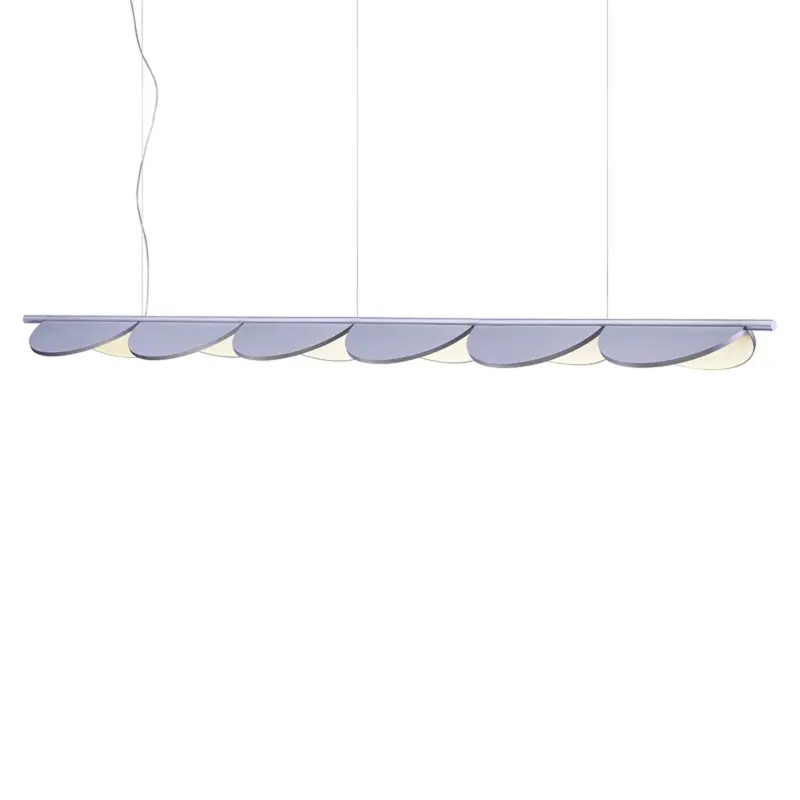 Flos  Lampada a sospensione Almendra S6 lilla metallizato Longho design palermo