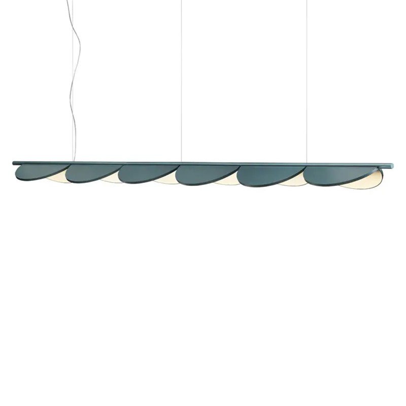 Flos Lampada a sospensione Almendra S6 Baia Blu Metallizzato Longho design palermo