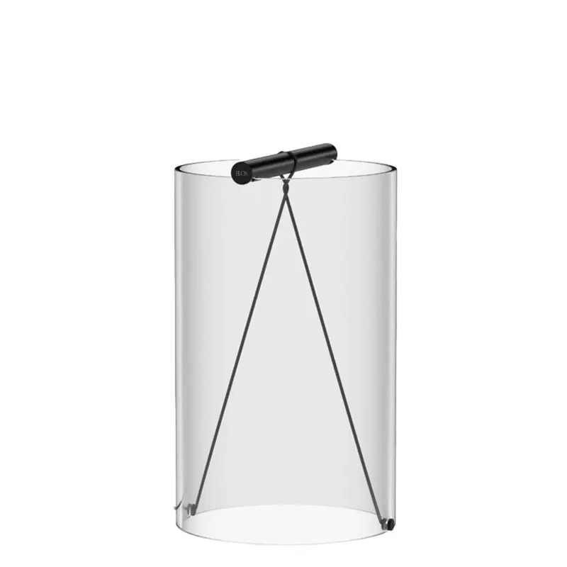 Flos  Lampada da tavolo To Tie T2 anodized black Longho design palermo