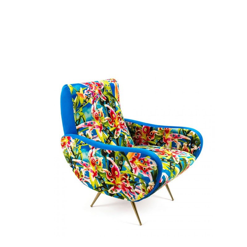 Seletti Flowers with holes armchair Longho Design Palermo