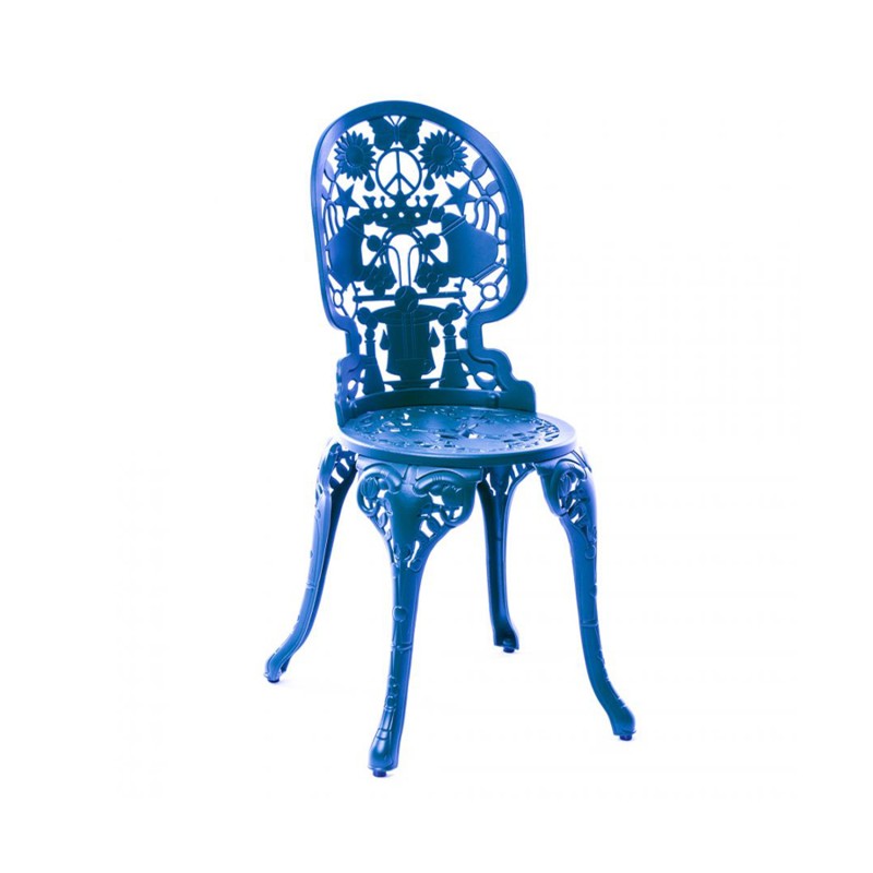 Seletti - Industry Collection sky blue chair