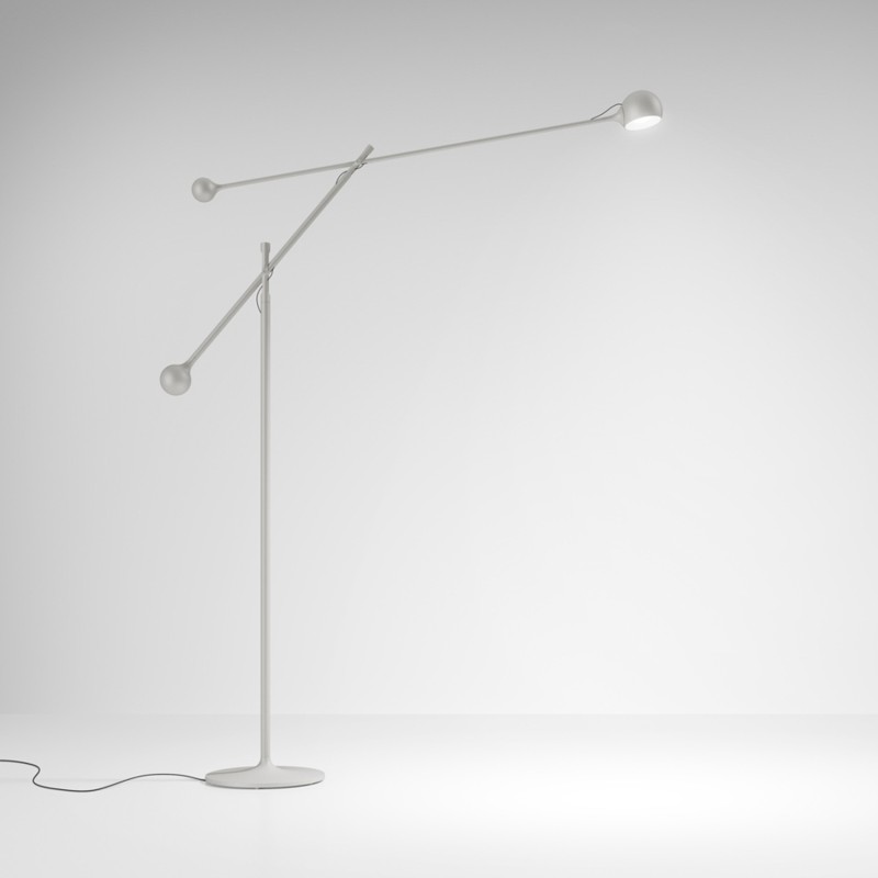 Artemide Lampada da terra Ixa bianco Longho design palermo