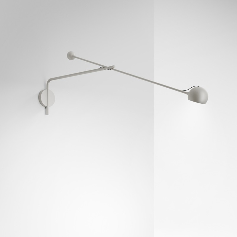 Artemide Lampada da parete Ixa L bianco Longho design palermo