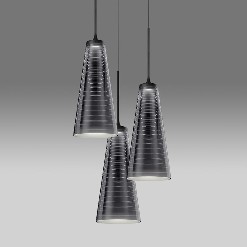 Artemide - Look at me 21 Cluster suspension lamp black